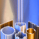 extrudiertes Profil / Aluminiumlegierung / für Fenster / maßgefertigt