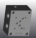 4-Wege-Verteilerblock / Gusseisen / Cetop 5
