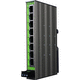 Ethernet-Switch / unmanaged / 8 Ports / für DIN-Schiene / RJ45