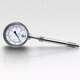 Manometer mit Zifferblatt-Anzeige / Gewinde / Edelstahl / Membran