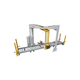 Stretchwickler mit Dreharm / vollautomatisch / Paletten / PLC