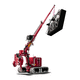Mini-R-Kran / Typ „Pick-and-Carry“ / mobil / Ausleger / für Baustelle