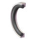 Toroid-Dichtung / PTFE / kreisförmig / für Walzen