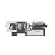 horizontale Spritzgießmaschine / servohydraulisch / für PVC / für Polystyrol