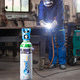 Industrie-Gasflasche / Gas / tragbar