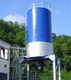 Silo / spezifische Anwendungsbereiche / geschweißt / mit flachem Boden / für Trichter