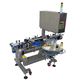 automatische Etikettiermaschine / für Flaschen / Dosen / zur Seitenetikettierung