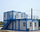 modulares Gebäude / temporär / Büro / Stahldach