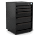Lagerschrank / bodenstehend / mit 5 Schubladen / Aluminium
