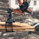 horizontaler Holzspalter