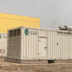 Diesel-Stromaggregat / dreiphasig / Container / luftgekühlt
