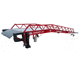Laderampe für Baumaschinen / für Container / für Gabelstapler / für Palettenhubwagen