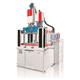 vertikale Spritzgießmaschine / hydraulisch / für Flüssig-Silikonkautschuk