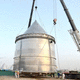 Silo für Kunststoffteile / mit konischem Boden / für Sortierkästen / für Schüttgut