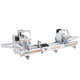 Zweikopfschneidemaschine / Rundmesser / für Aluminium / für PVC