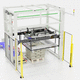 Oben-Palettierer / mit Stapelmaschine / für Obst / für Industrieanwendungen