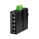 Ethernet-Switch / unmanaged / 5 Ports / Hutschienen / IP40