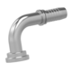 Hydraulikanschluss / Gewinde / 90°-Winkel / ISO