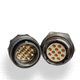 Datensteckverbinder / koaxial / multi-koaxial / Crimp