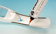 Lippendichtung / flach / Metall / UV-aushärtend