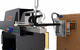 automatischer Drucker mit Etikettenaufbringer / selbstklebend / zur Seitenetikettierung / für Paletten