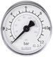 absolutes Manometer / mit Zifferblatt-Anzeige / Gewinde / G 1/4