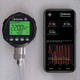 digitales Manometer / G 1/4 / Edelstahl / Bluetooth