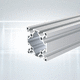 Profil / anodisiertes Aluminium / Aluminium / Aluminiumlegierung / quadratisch
