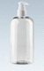 Flasche für die Lebensmittelindustrie / PET / mit Pumpe / mit Spender