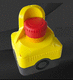 Notausschalter-Drucktaster / IP65 / wasserdicht / staubdicht