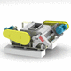Mühle für Pulver / Baumaterial / Mineral / für Schüttgüter