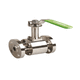 Ventil mit schwimmend gelagerter Kugel / Hebel / Hartmetall / Hartmetall