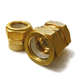 Hydraulikanschluss / Schnell / gerade / Messing