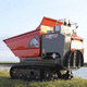 Dumper auf Raupen / dieselbetrieben / mit Heckentladung / kompakt