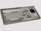 einbaufähige Tastatur / mit mechanischen Tasten / 96 Tasten / Trackball