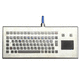 Desktop-Tastatur / mit mechanischen Tasten / 80 Tasten / Touchpad