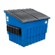 Stahl-Absetzcontainer / Kunststoff