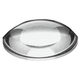 plankonvexe Linse / einfach / aus BK7-Glas / optisches Glas