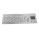 einbaufähige Tastatur / kapazitiv / 105 Tasten / Touchpad