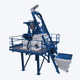 festinstallierte Betonmischanlage / automatisch / horizontal