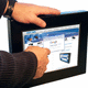 LCD-Monitor / mit resisitivem Touchscreen / mit LED-Rückbeleuchtung / kapazitive Projektionstechnologie