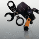 hydraulischer Drehmomentschlüssel / mit Sechskantbuchse / mit austauschbarem Kopf