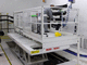 Scherenhubtisch / Balg / elektrisch / hydraulisch