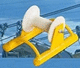 Kabelverlegerolle mit Alu-Rollenkörper