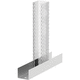 Chromstahl-Bauprofil / aus Zink-Aluminium / verzinkter Stahl / U-förmig