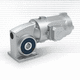 Schneckengetriebemotor / DC / AC / rechtwinklig