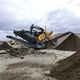 Siebanlage zur industriellen Anwendung / für Recyclingprodukte / mobil / für Schüttgut