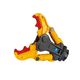 Hydraulische Abbruchzange / für Primärabbruch / für Hydraulikbagger