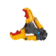 Hydraulische Abbruchzange / für Primärabbruch / für Beton / für Hydraulikbagger