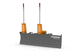 Planierschild für Kompaktlader / neigbar